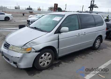 2003 Honda Odyssey Exl z USA, uszkodzony, nr VIN 5FNRL18943B030373